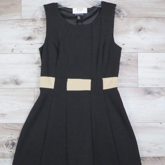 ENFOCUS* Women's Sleeveless Ballet Neck Pullover Pleated Midi Dress~ Size 8P - Picture 5 of 13